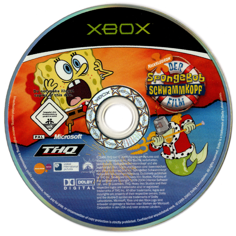 Media for The SpongeBob SquarePants Movie (Xbox)