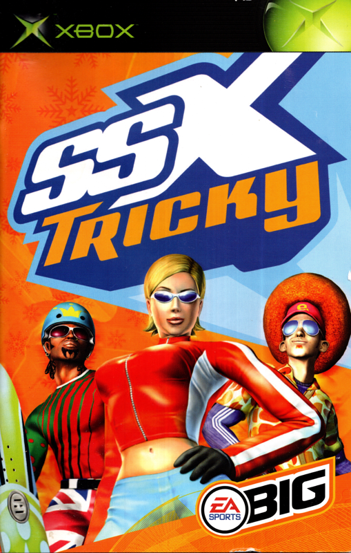 Manual for SSX Tricky (Xbox): Front