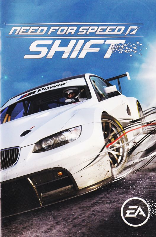 Manual for Need for Speed: Shift (Windows): Front (20-page)