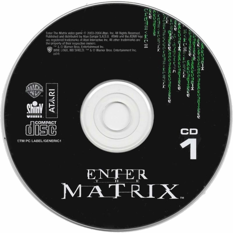 Media for Enter the Matrix (Windows) (CD-ROM Edition (2004)): Disc 1