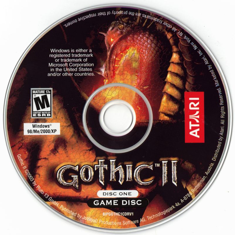 Media for Gothic II (Windows) (Budget release without inside covers): Disc 1