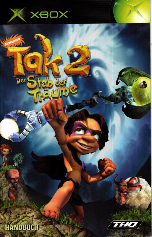 Manual for Tak 2: The Staff of Dreams (Xbox): Front