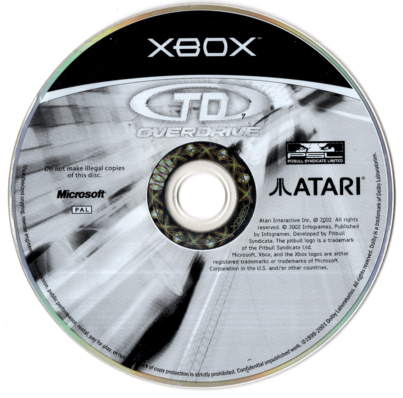 Media for Test Drive (Xbox)