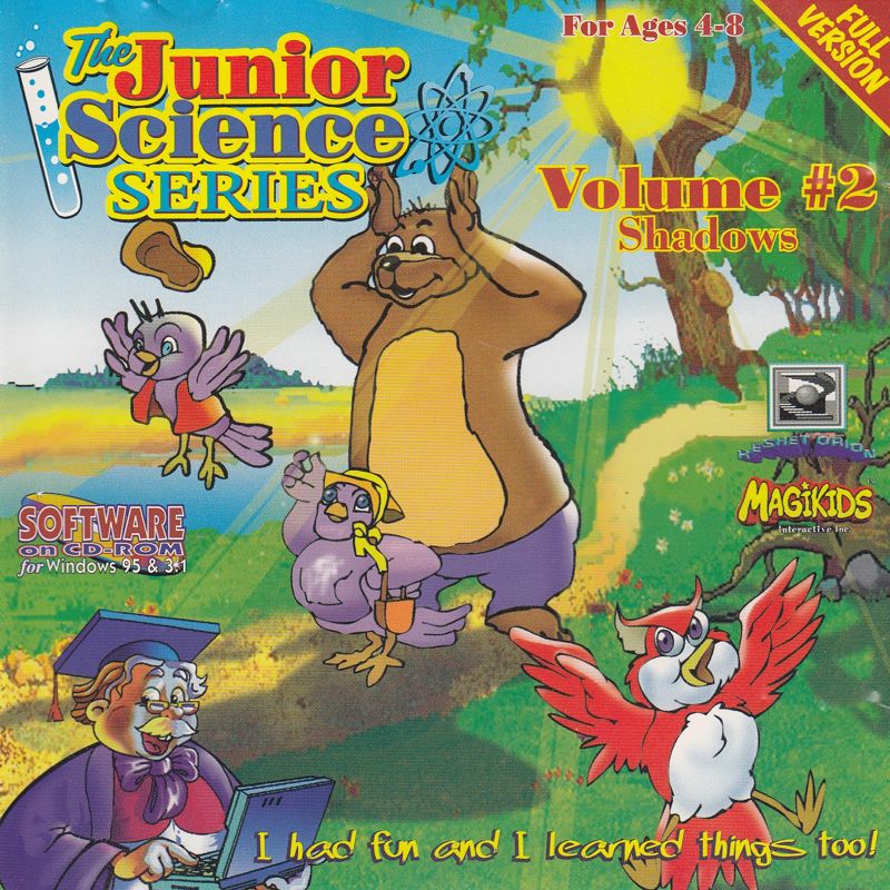 Front Cover for The Junior Science Series Volume 2: Shadows (Windows 3.x)