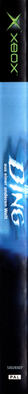 Spine/Sides for The Thing (Xbox)