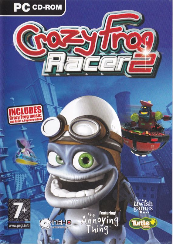Front Cover for Crazy Frog Arcade Racer (Windows)