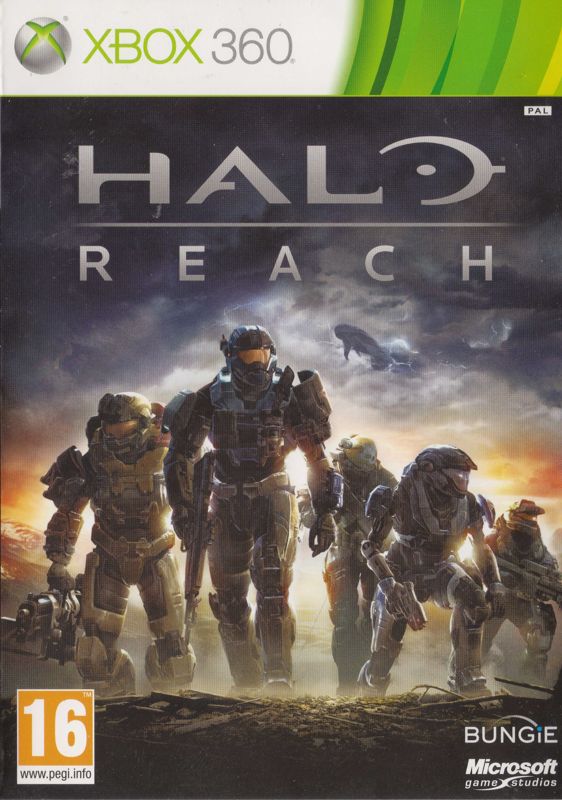 Front Cover for Halo: Reach (Xbox 360) (Made in Germany. Alternate product code)