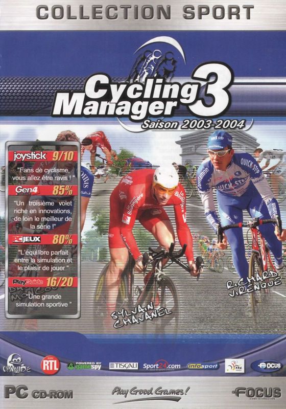 Front Cover for Cycling Manager 3 (Windows) (Play Good Games / Collection Sport release)