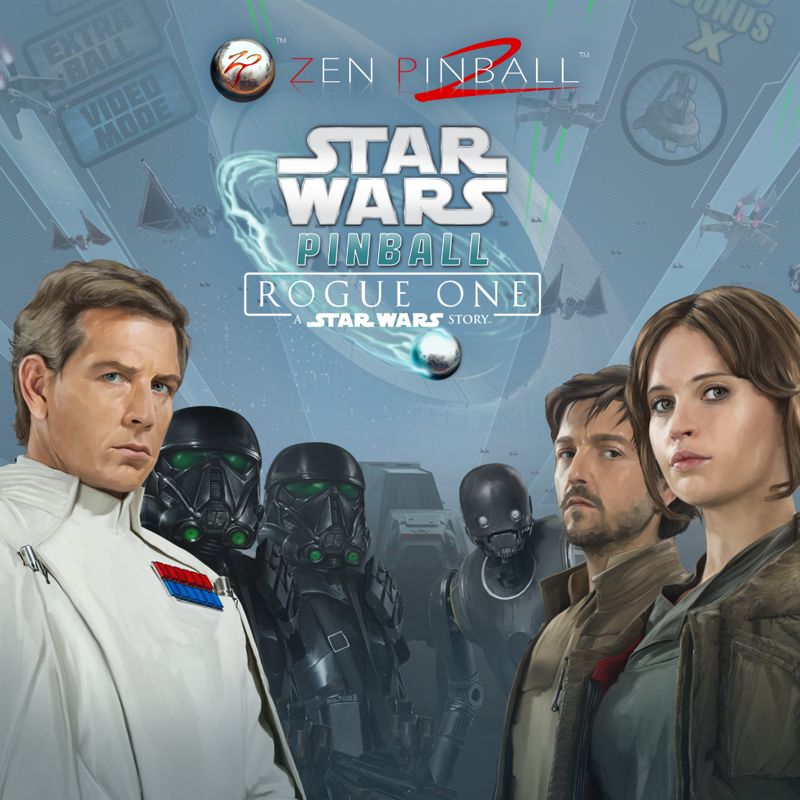 Front Cover for Zen Pinball 2: Star Wars Pinball - Rogue One (PlayStation 3) (download release)