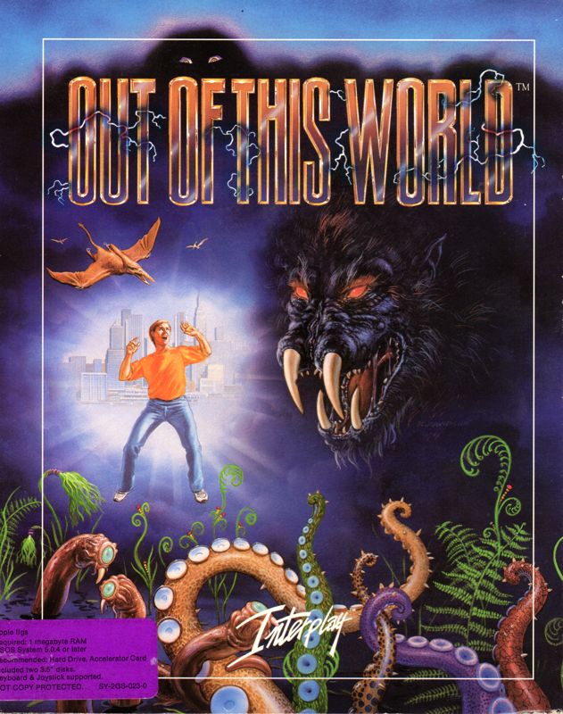 Front Cover for Out of This World (Apple IIgs)