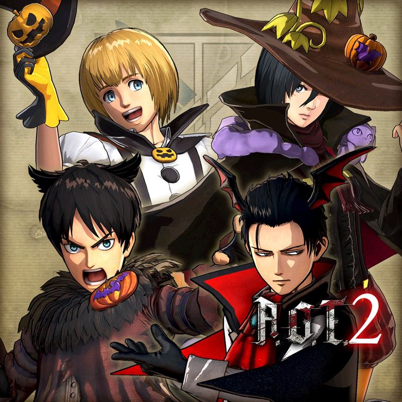 Front Cover for Attack on Titan 2: Halloween Outfit (PlayStation 4) (download release (European/Oceanic version))