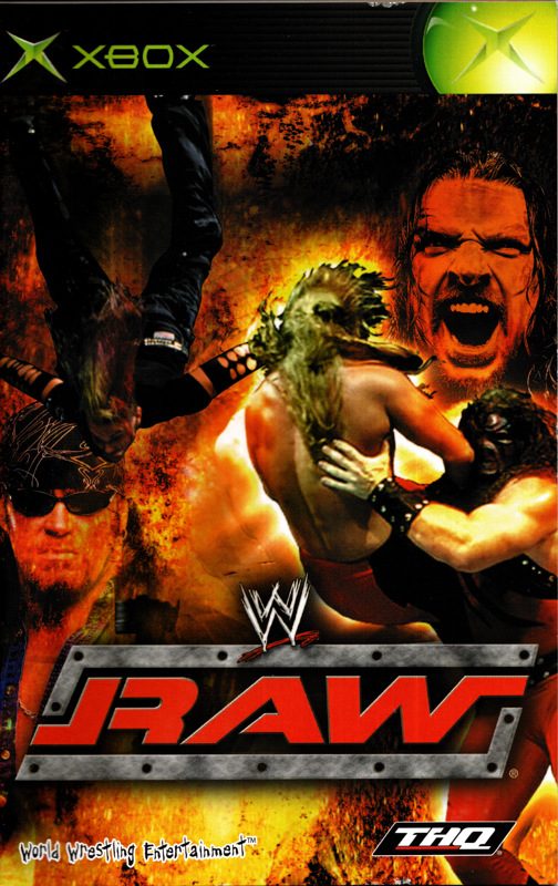 WWF Raw cover or packaging material - MobyGames