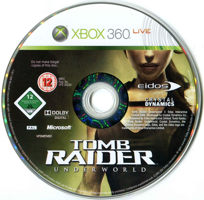 Media for Tomb Raider: Underworld (Limited Edition) (Xbox 360)