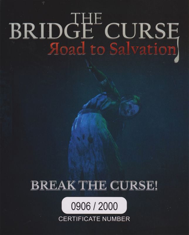 Extras for The Bridge Curse: Яoad to Salvation (Limited Edition) (Nintendo Switch): Certificate of Authenticity - Front