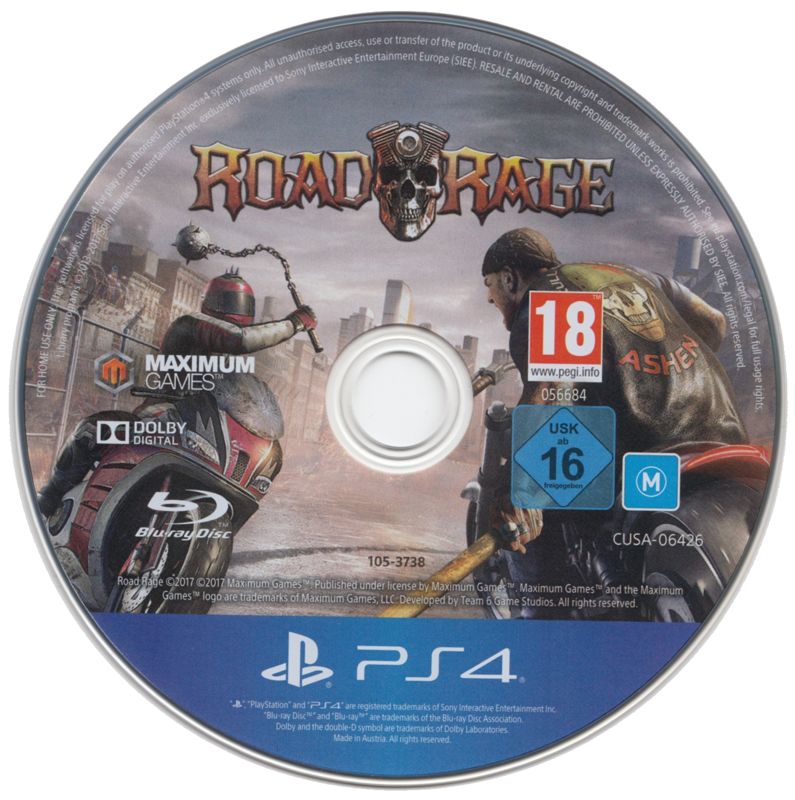 Media for Road Rage (PlayStation 4)
