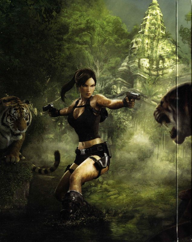 Inside Cover for Tomb Raider: Underworld (Limited Edition) (Xbox 360): Left panel