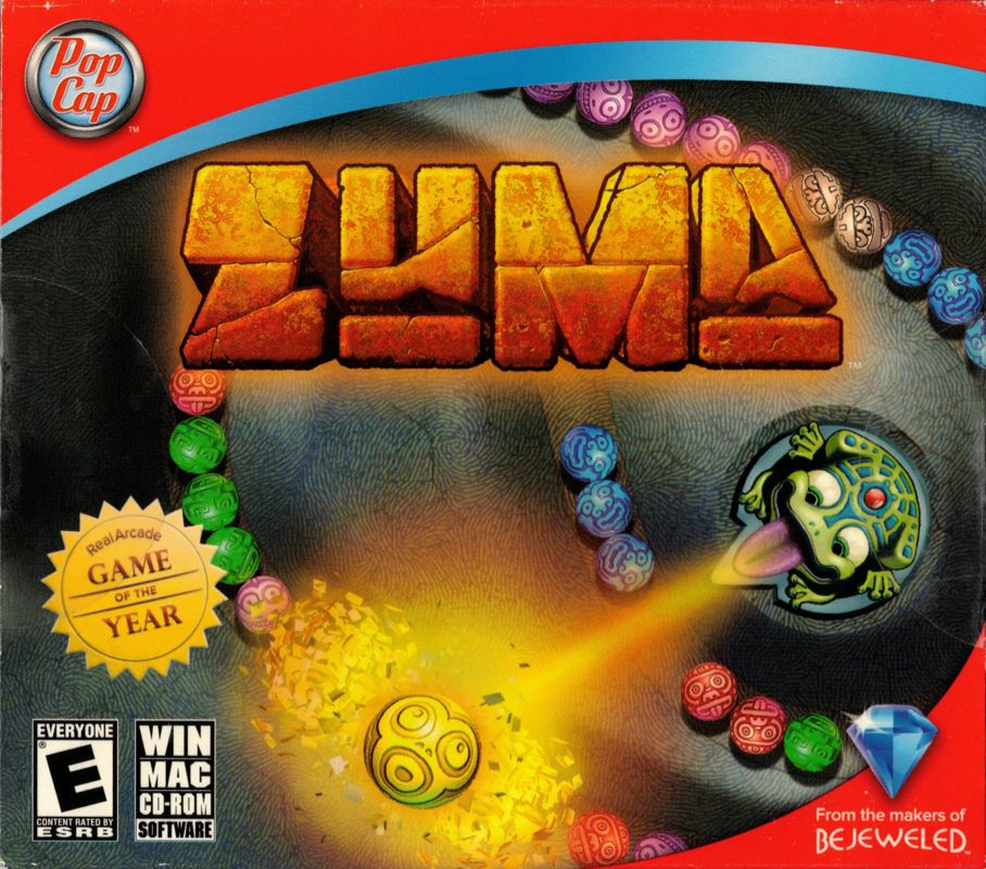 Zuma Deluxe cover or packaging material - MobyGames