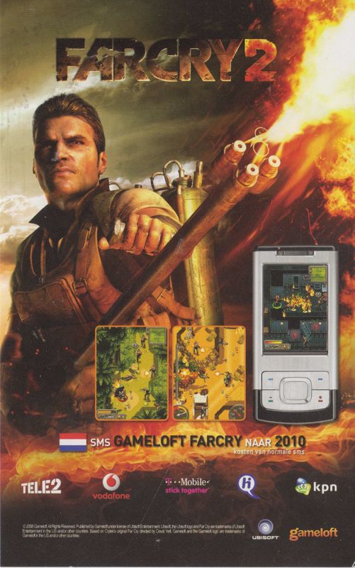 Far Cry 2 cover or packaging material - MobyGames