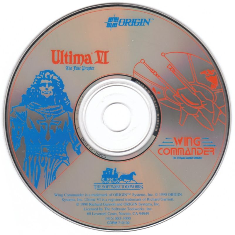 Media for Wing Commander & Ultima VI: The False Prophet (DOS)