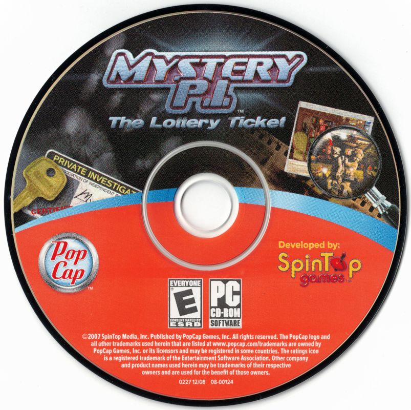 Media for Mystery P.I.: The Lottery Ticket (Windows)