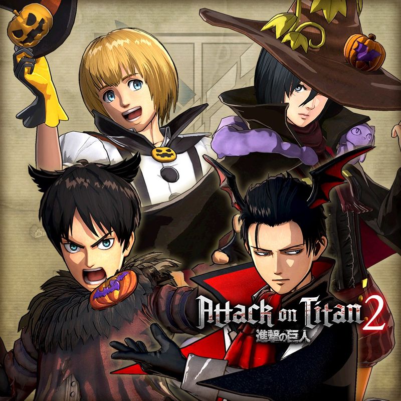Front Cover for Attack on Titan 2: Halloween Outfit (PlayStation 4) (download release)