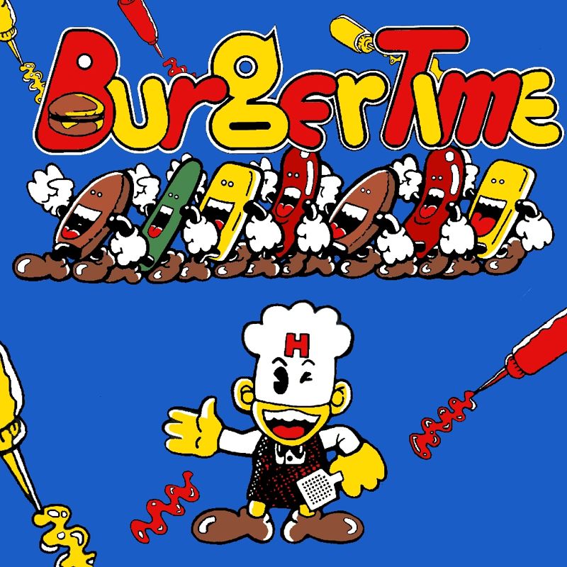 Front Cover for BurgerTime (Antstream) (Arcade version)