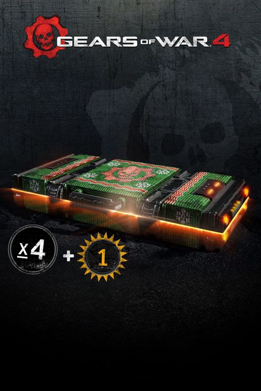 Front Cover for Gears of War 4: Gearsmas 2017 Stack (Windows Apps and Xbox One) (download release)