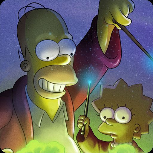 Front Cover for The Simpsons: Tapped Out (Android) (Google Play release): Treehouse of Horror 2017