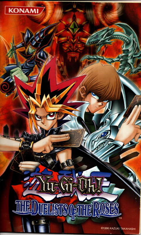 Manual for Yu-Gi-Oh!: The Duelists of the Roses (PlayStation 2): Front