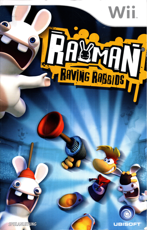 Rayman: Raving Rabbids cover or packaging material - MobyGames