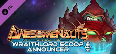 Front Cover for Awesomenauts: Wraithlord Scoop Announcer (Linux and Macintosh and Windows) (Steam release)