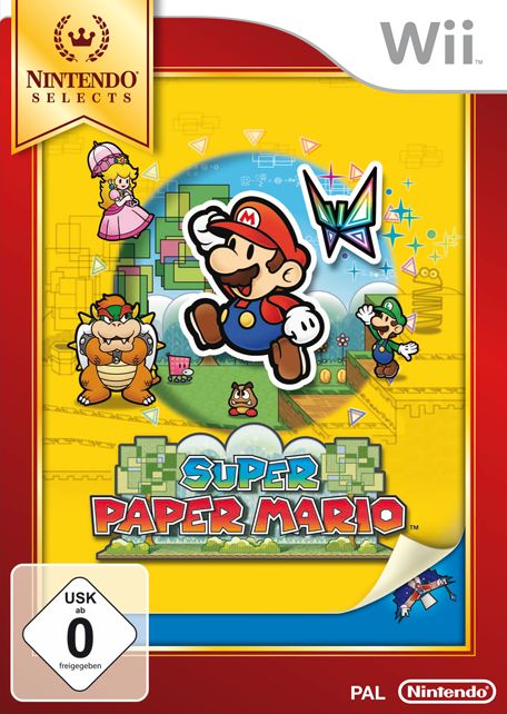 Front Cover for Super Paper Mario (Wii U) (eShop release)