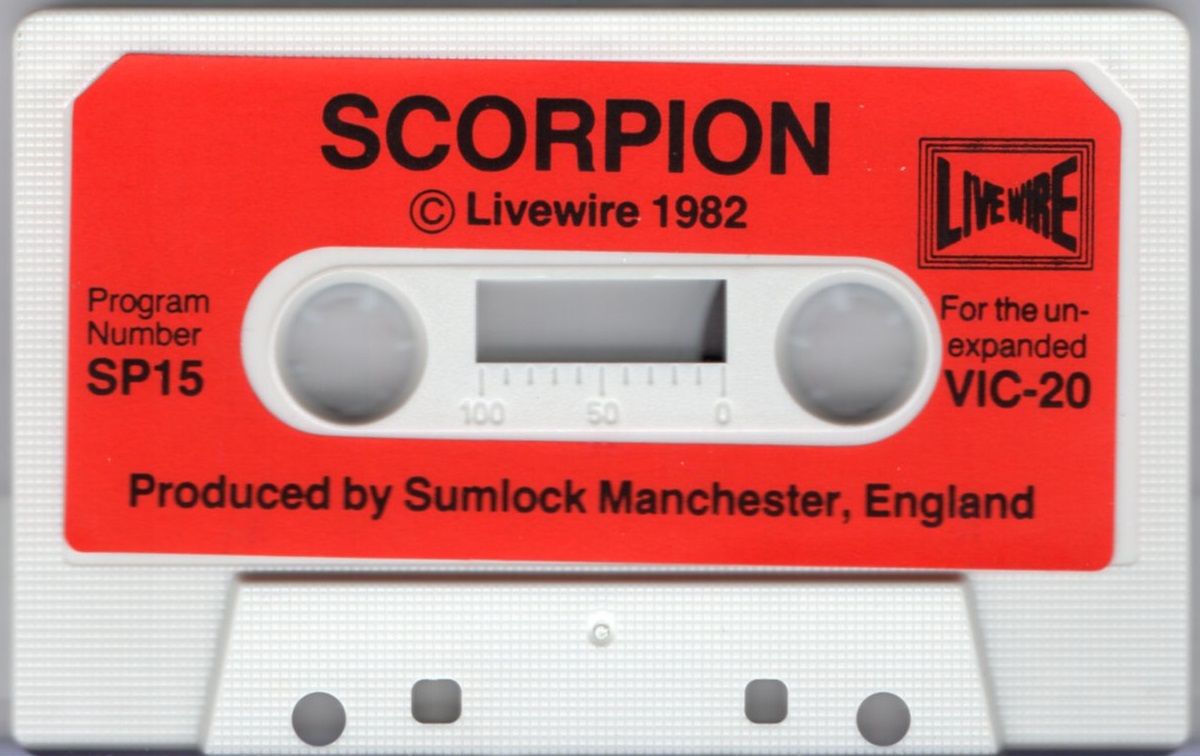 Media for Scorpion (VIC-20)