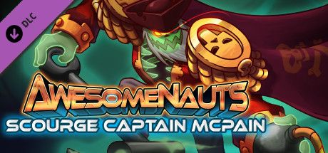 Front Cover for Awesomenauts: Scourge Captain McPain (Linux and Macintosh and Windows) (Steam release)