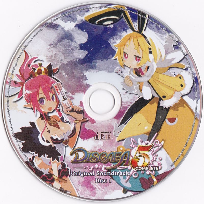 Soundtrack for Disgaea 5: Complete (Limited Edition) (Nintendo Switch): CD 1