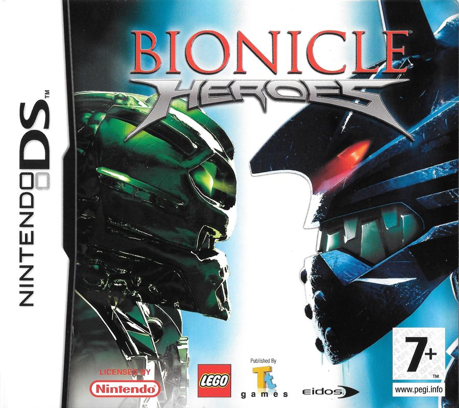 Front Cover for Bionicle Heroes (Nintendo DS)