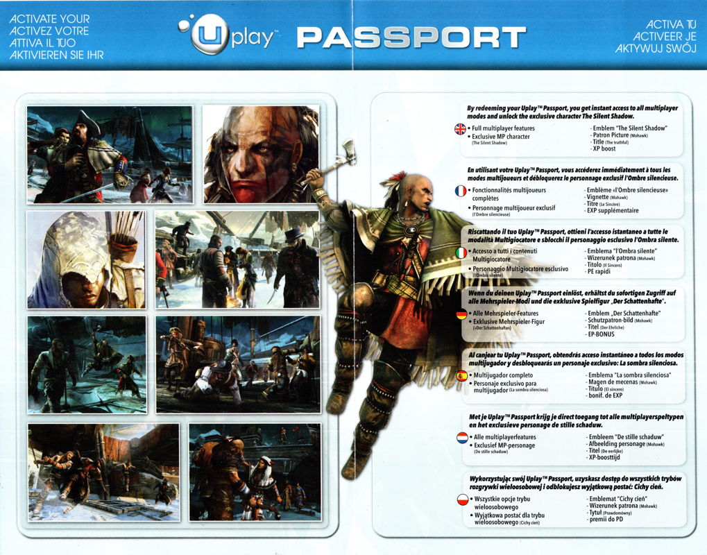 Advertisement for Assassin's Creed III (Xbox 360) (Bestseller release)