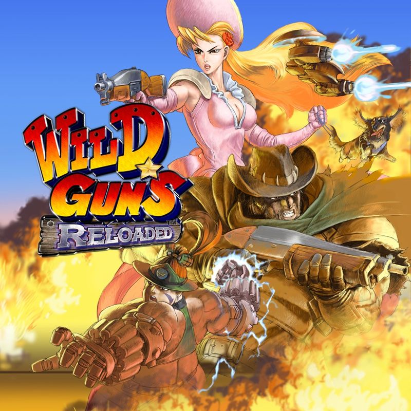 Front Cover for Wild Guns: Reloaded (PlayStation 4) (download release)