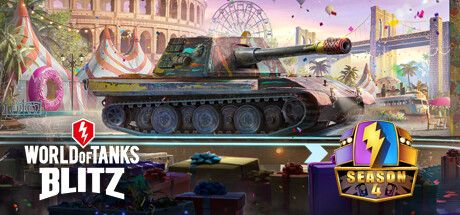 Front Cover for World of Tanks: Blitz (Macintosh and Windows) (Steam release): June 2024, Season 4 version