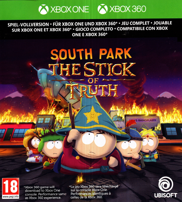 Extras for South Park: The Fractured But Whole - Gold Edition (Xbox One): Stick of Truth Game