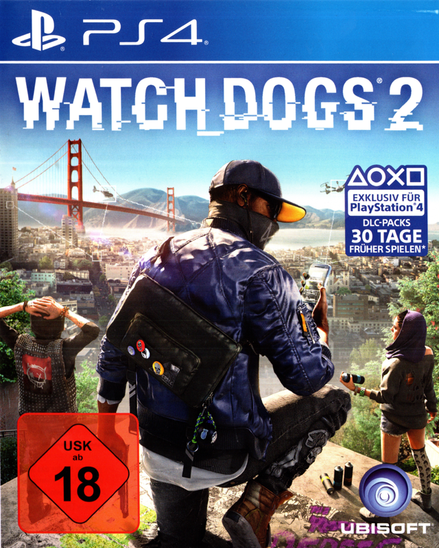 Front Cover for Watch_Dogs 2 (PlayStation 4)