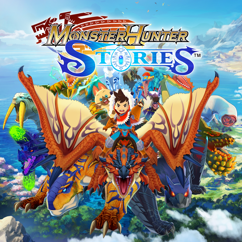 Front Cover for Monster Hunter: Stories (PlayStation 4) (download release)
