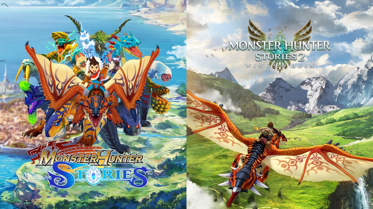 Front Cover for Monster Hunter Stories Collection (Nintendo Switch) (download release)