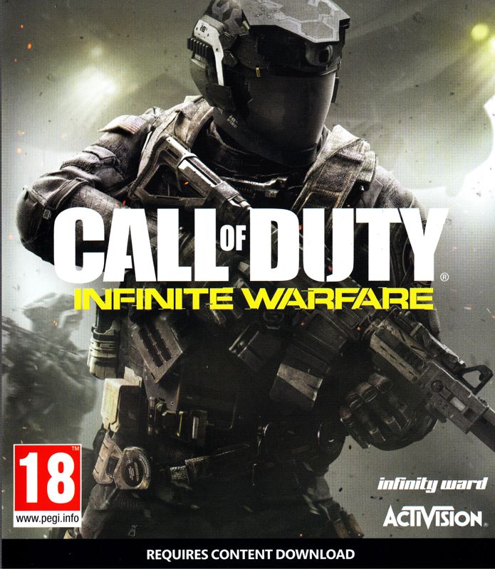 Front Cover for Call of Duty: Infinite Warfare (Xbox One)