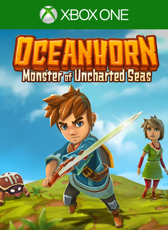 Front Cover for Oceanhorn: Monster of Uncharted Seas (Xbox One) (Download release): Old marketplace