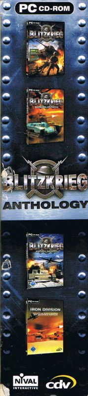 Spine/Sides for Blitzkrieg: Anthology (Windows): Left