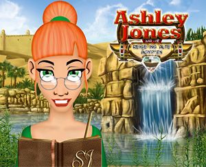 Front Cover for Ashley Jones and the Heart of Egypt (Windows) (Gamesload release)