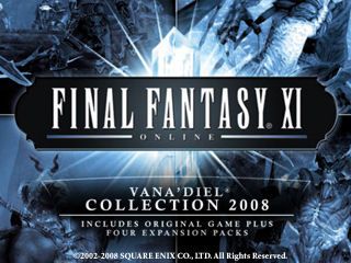 Front Cover for Final Fantasy XI Online: Vana'Diel Collection 2008 (Windows) (Direct2Drive release)