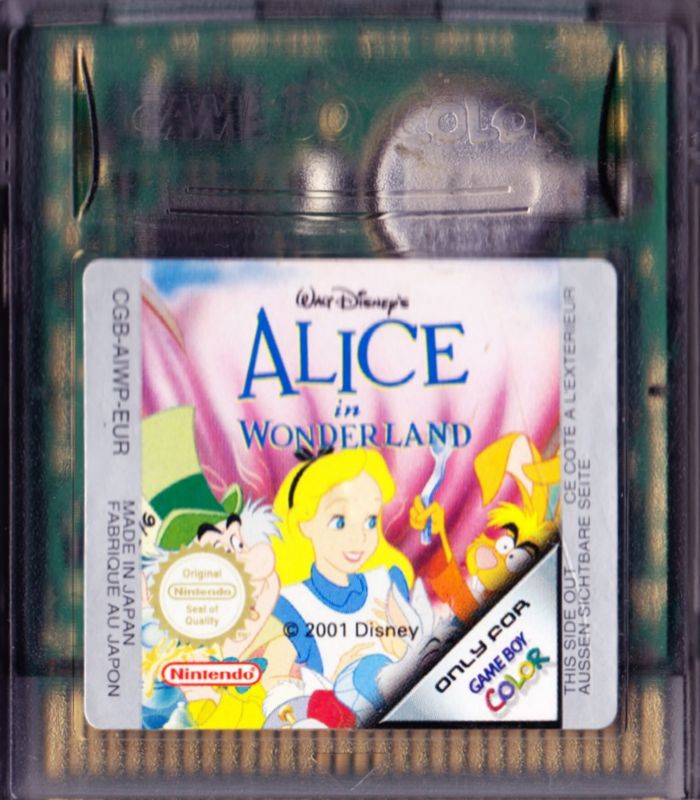 Media for Walt Disney's Alice in Wonderland (Game Boy Color)