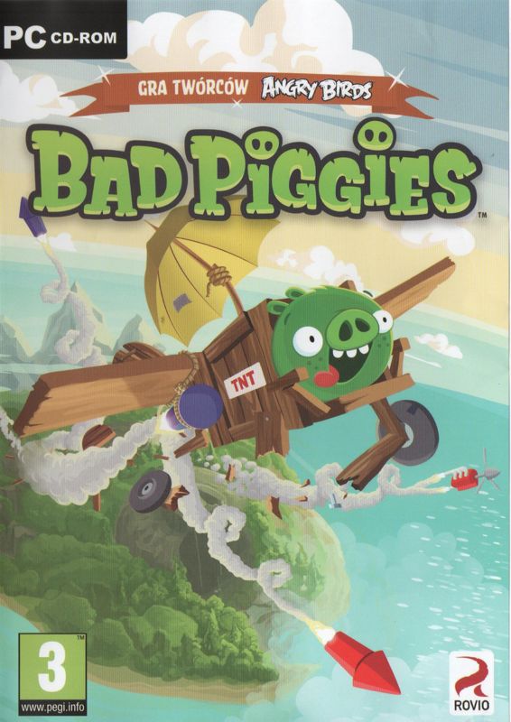 Front Cover for Bad Piggies (Windows) (Cartoon Network Magazyn 6/2016 release)